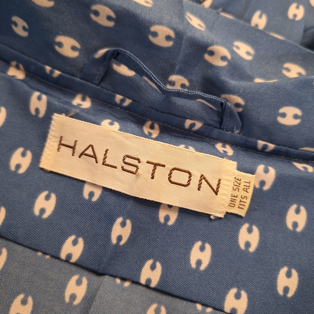 Halston logoed Robe - Picture 4 of 10